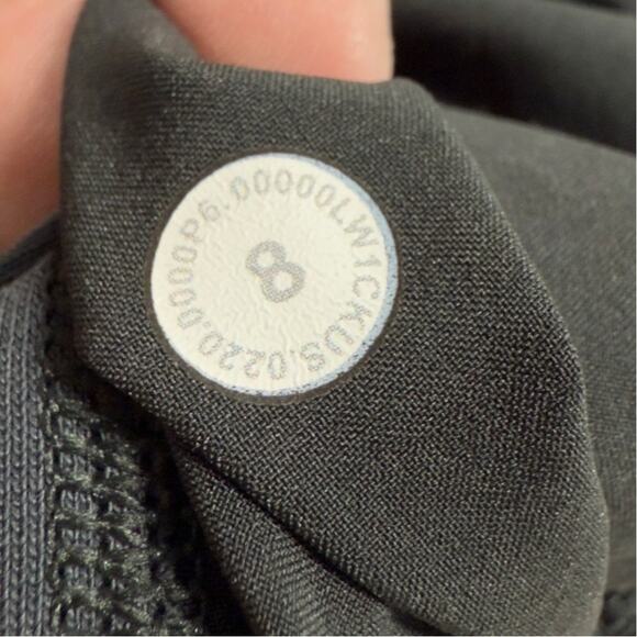 Lululemon 8 Ease of It All Jumpsuit Graphite Grey Belted Wide Leg Soft Comfort - Picture 9 of 11